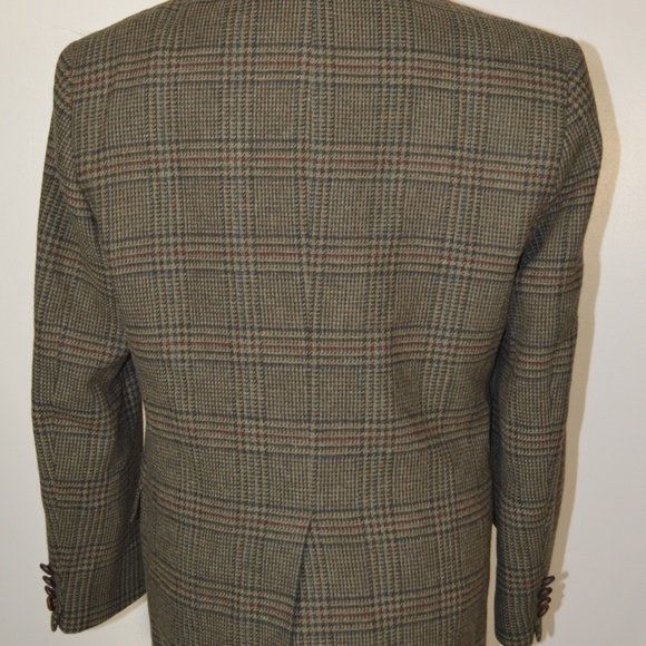 Savile Row 39R Sport Coat Blazer Suit Jacket Gray - Picture 4 of 8